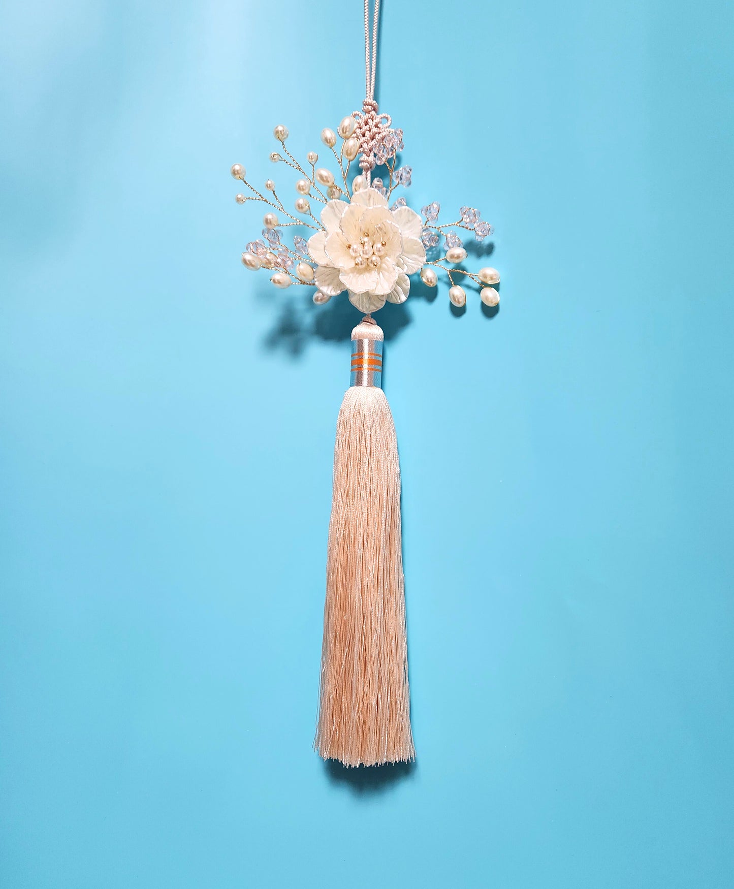 Korean Ornament Flower Design Norigae – Elegant Hanbok & Home Decor (two styles)