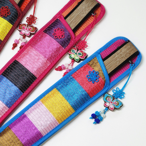 Korean traditional mother of pearl traditional fans (Ganggangsulae 강강수월래)