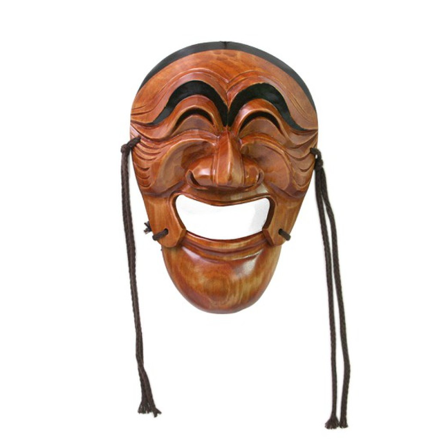Korean Traditional Yangban Mask(양반탈) Interior Wall Decoration