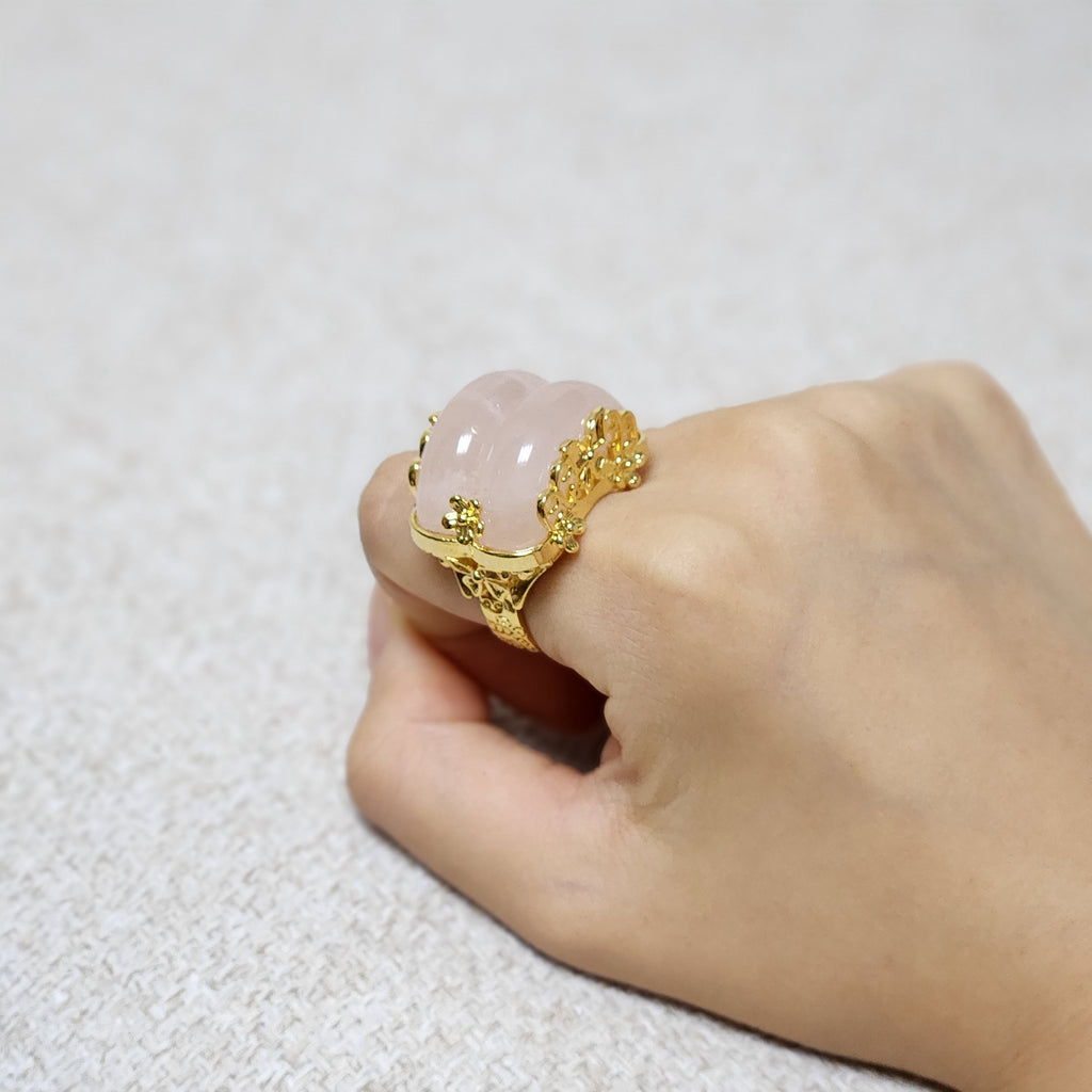 Jade twin hanbok ring butterfly band, korean hanbok accessory