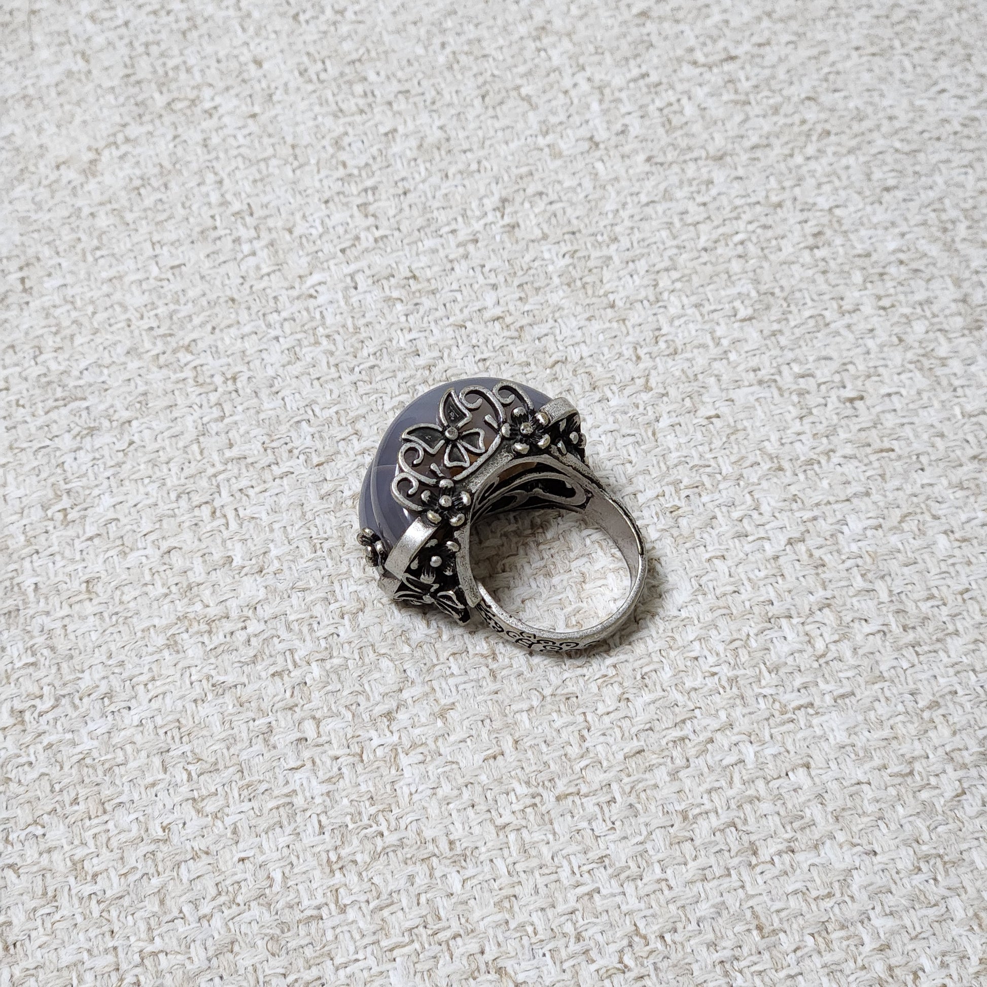 Jade twin hanbok ring butterfly band, korean hanbok accessory