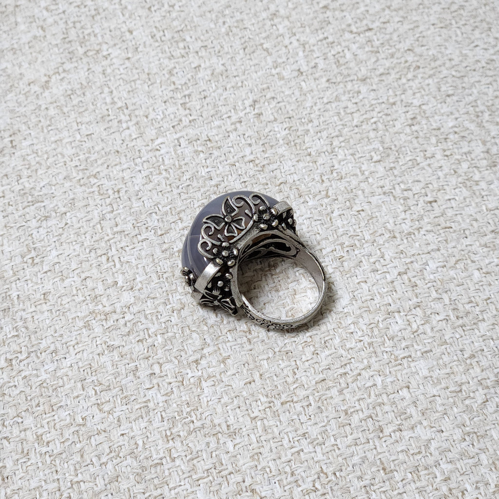 Jade twin hanbok ring butterfly band, korean hanbok accessory