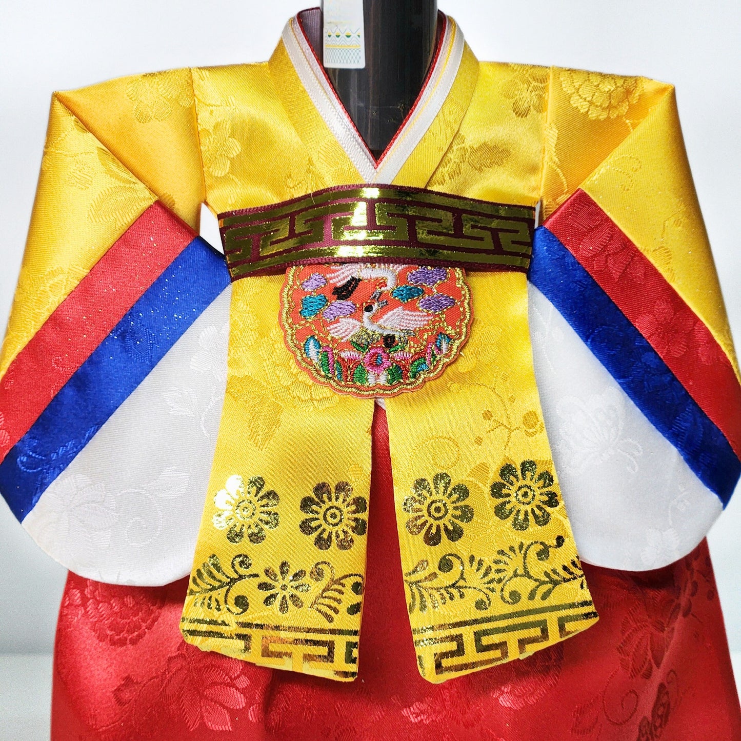 Korean hanbok wine bottle cover KING & QUEEN