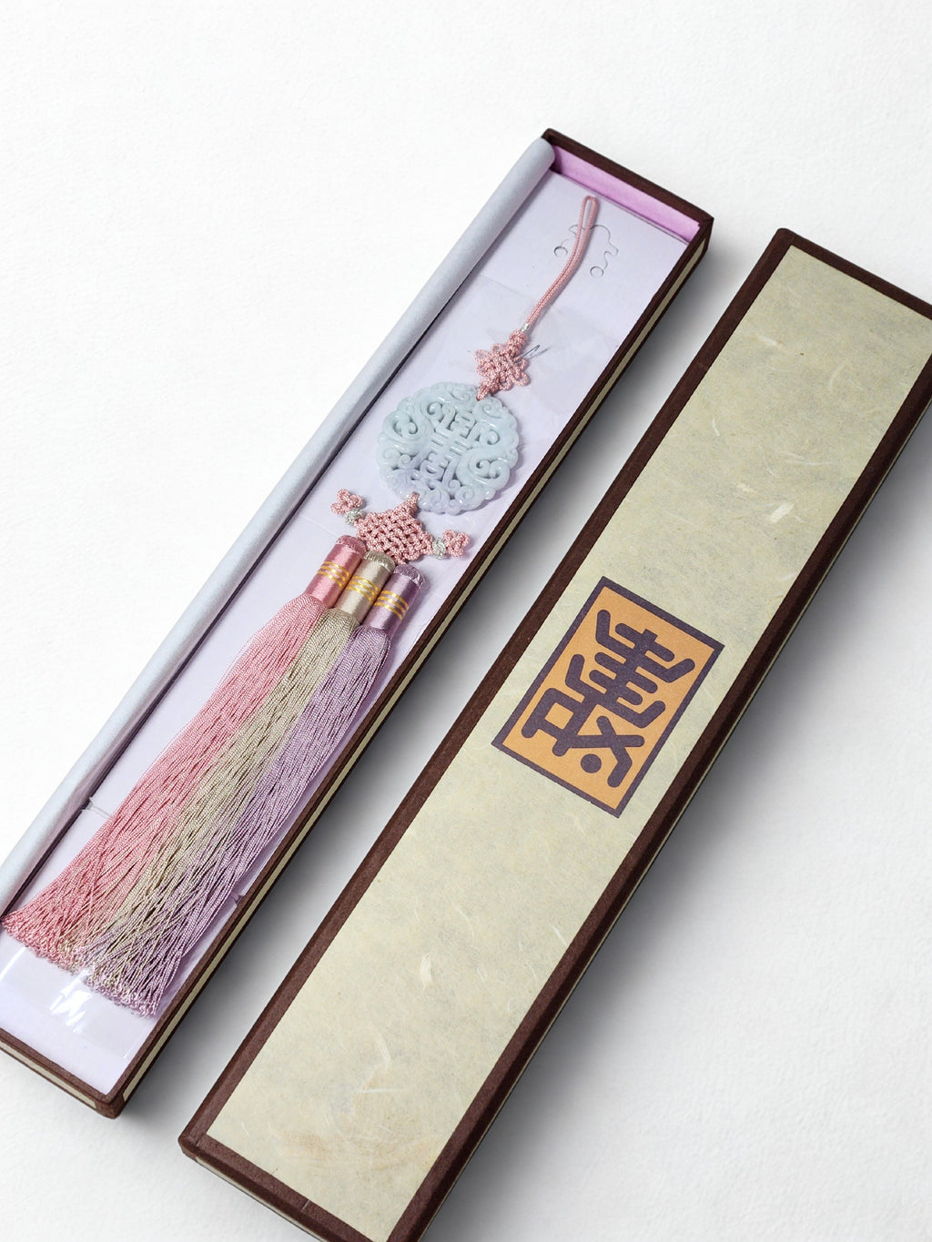 Traditional Korean Ornament Jade Norigae – Elegant Hanbok & Home Decor (two styles)