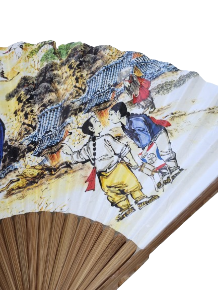 Korean jumping game similar to see-sawing - Neolttwigi fan 2