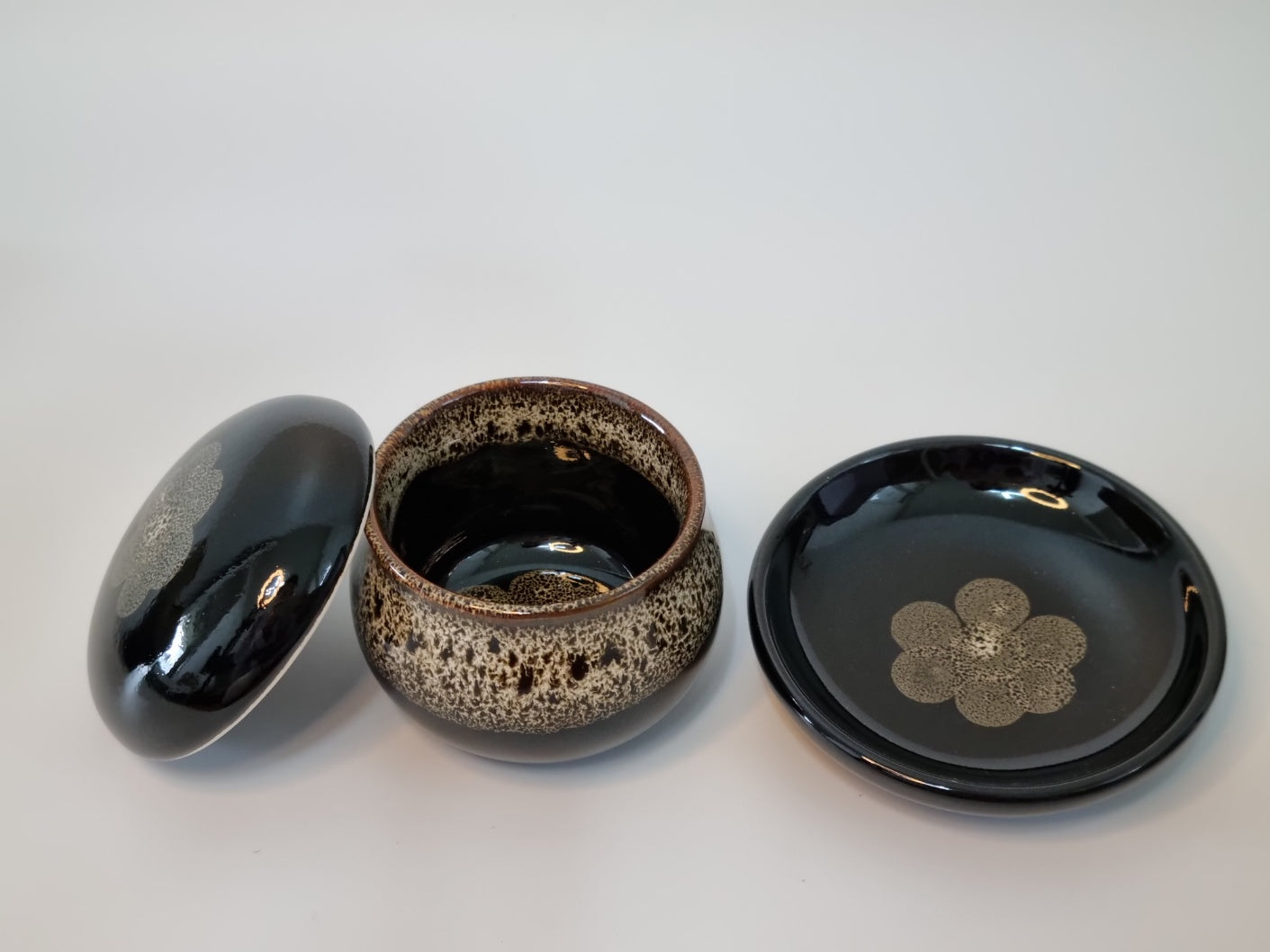 Korean lotus traditional tea set (for 5 people)