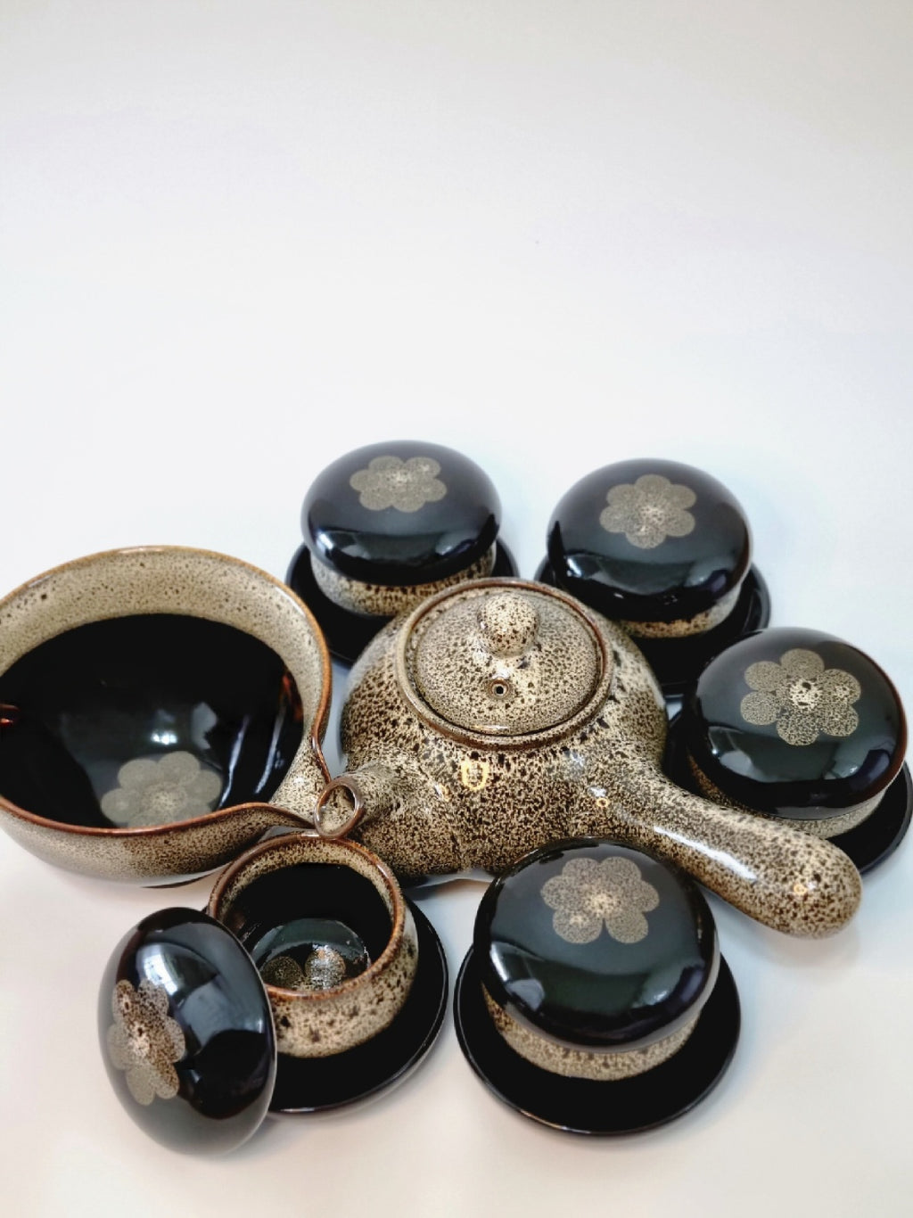 Korean lotus traditional tea set (for 5 people)