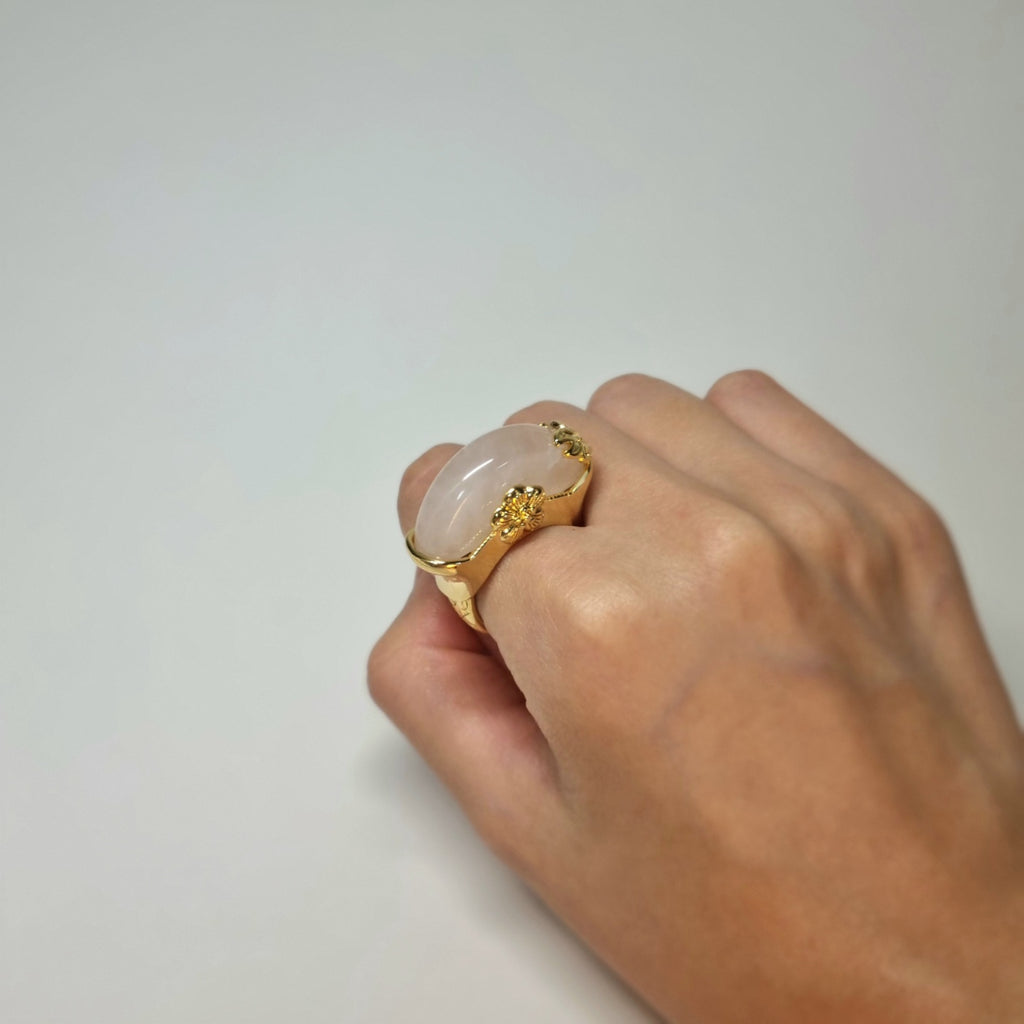 Korean traditional wedding ring hanbok ring single jade ring (4type)