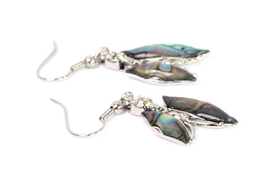 Premium Najeon, Mother Of Pearl Butterfly Earrings