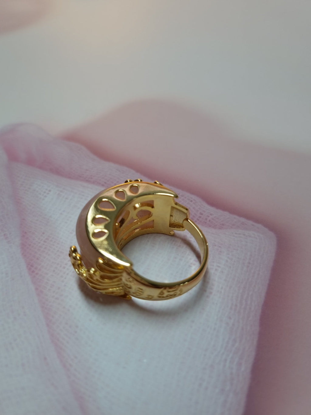 Korean traditional wedding ring hanbok ring double jade ring