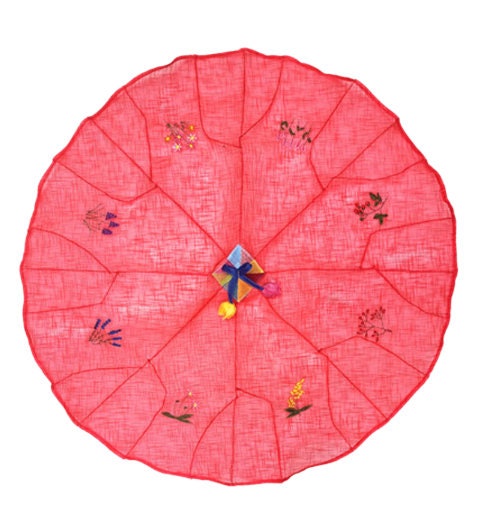 Korean traditional circle table cover bapsangbo (4types)