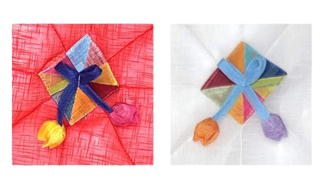 Korean traditional circle table cover bapsangbo (4types)