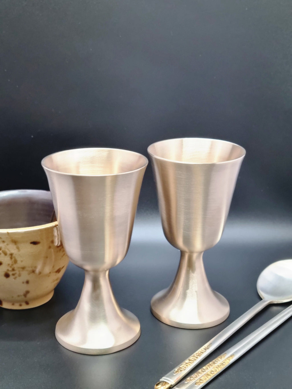 Korean bangjja yugi brassware wine cup drink veberage housewarming gifts