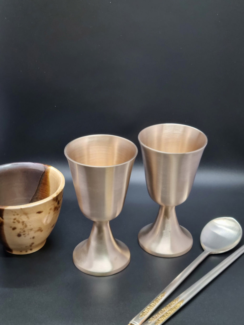 Korean bangjja yugi brassware wine cup drink veberage housewarming gifts