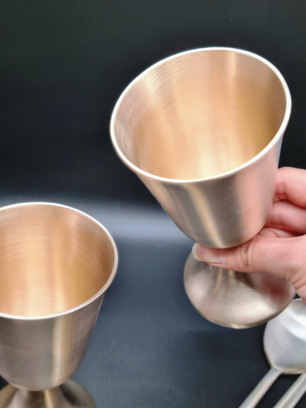 Korean bangjja yugi brassware wine cup drink veberage housewarming gifts